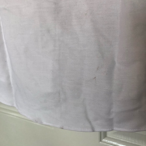 Stanford Men’s White Collar Button Up Dress Shirt - Picture 9 of 9